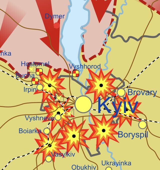 Offensieve en defensieve slag om Kiev - foto: Wikimedia Commons (CC BY-SA 4.0)