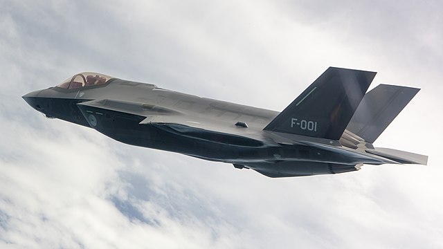 Eerste Nederlandse vlucht F-35 AN-1 - foto: US Air Force / Ministerie van Defensie (CCO 1.0)